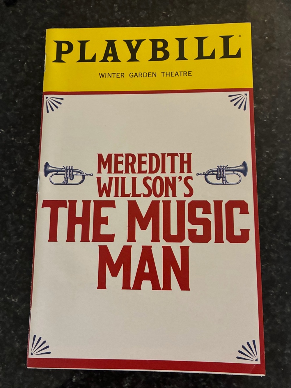 THE MUSIC MAN Dec 2021 Broadway PREVIEW Playbill! HUGH JACKMAN, Sutton Foster +!